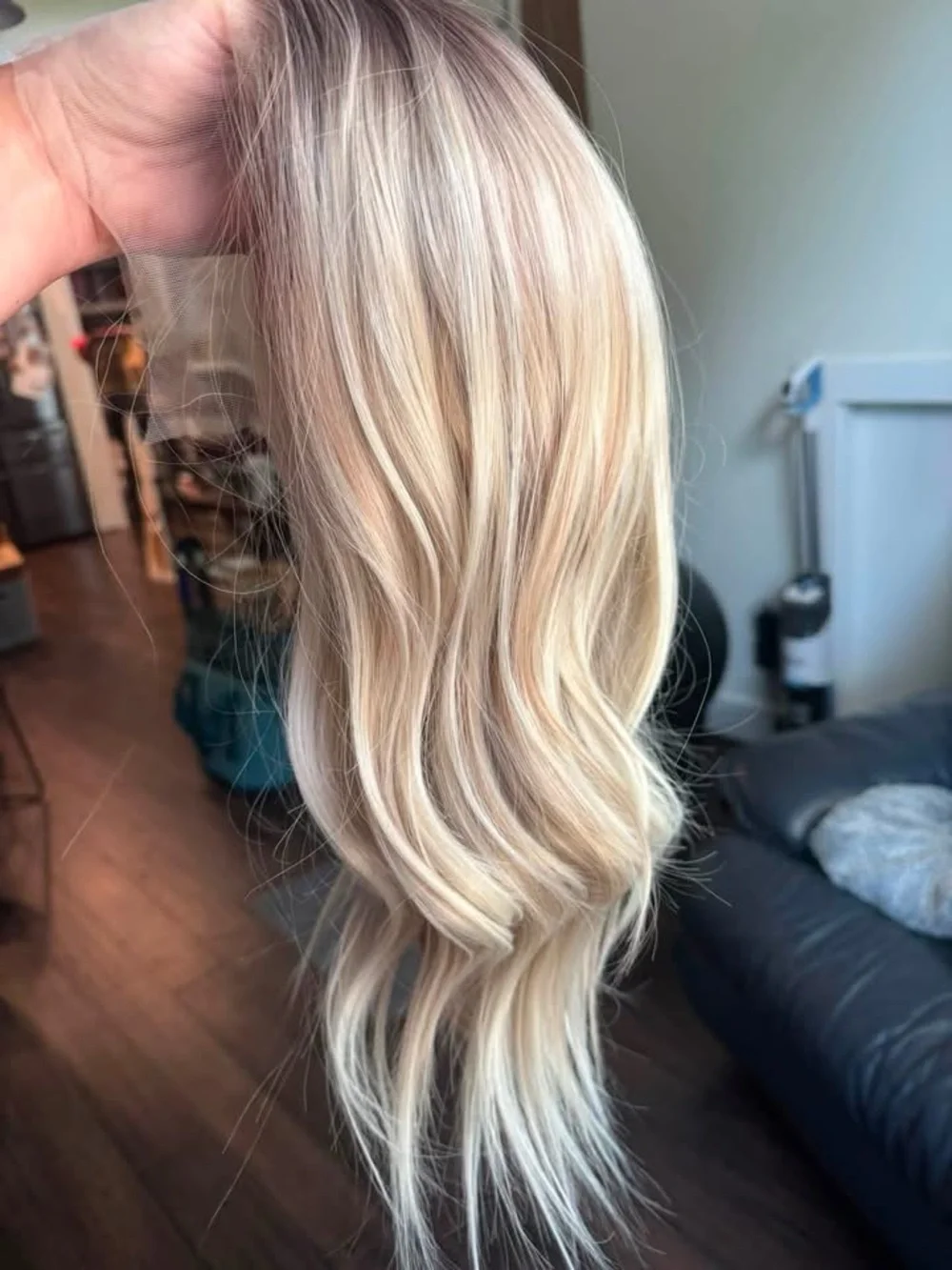 Chelsey Smith Crowns Ansley Glacé blonde Crownstay Standard NWTL